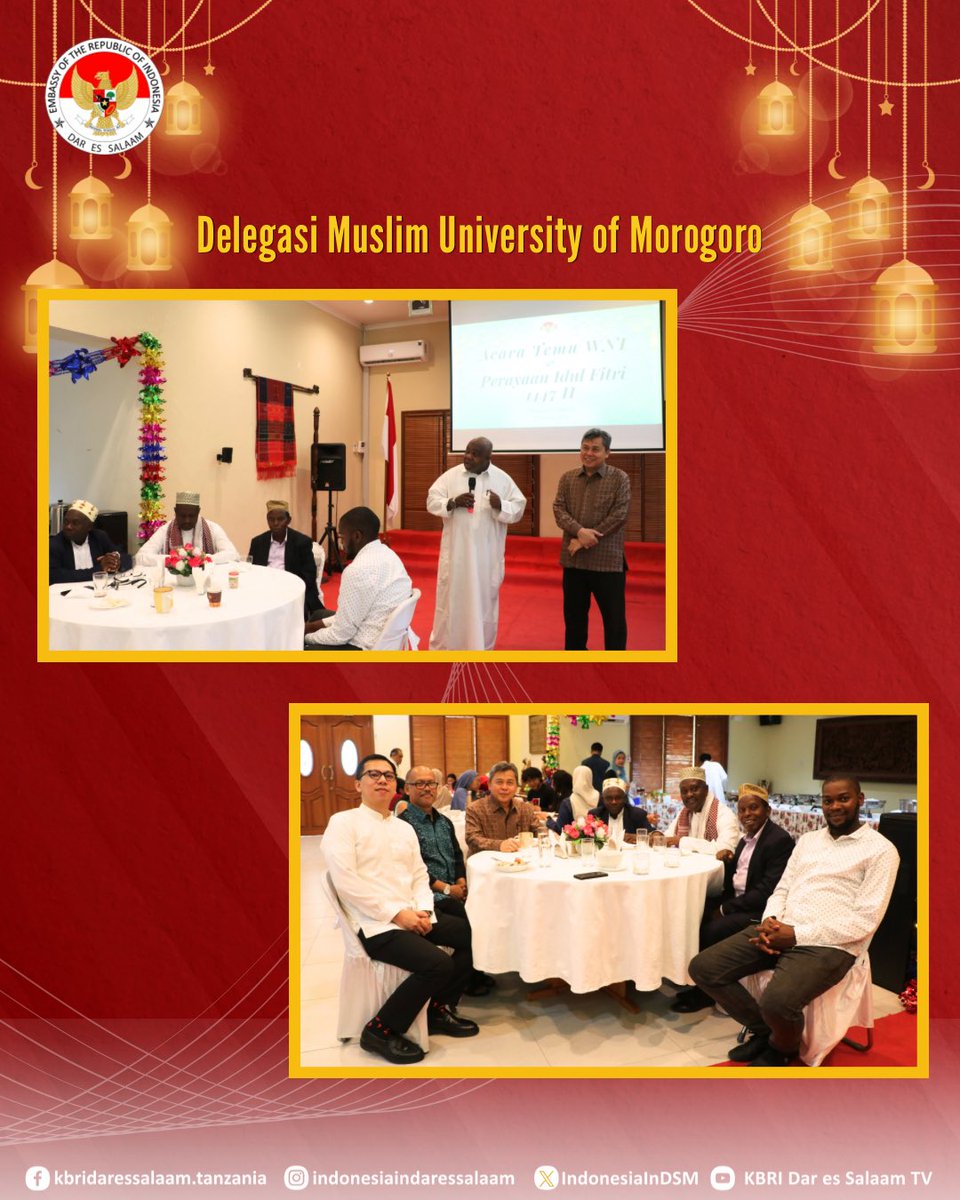 Embassy of the Republic of Indonesia Dar es Salaam tweet media