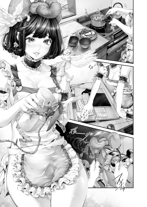 【左】1年前に描いた漫画の1ページ目
【右】今回の新作の1ページ目

……画力が……全く上達していない…変わらん……あかん 