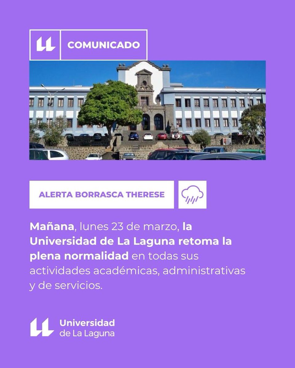 Universidad de La Laguna tweet media