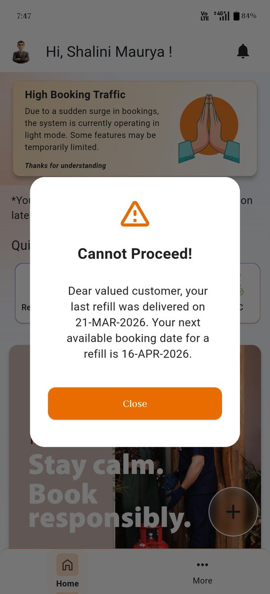PUNEETKMAURYA's tweet photo. Failing this, I will be compelled to escalate the matter to higher authorities.
Consumer No.: 7033276370
Name: Shalini Maurya

@IndianOilcl @HardeepSPuri #lpg_gas #indane https://t.co/VpLUEUE5H7