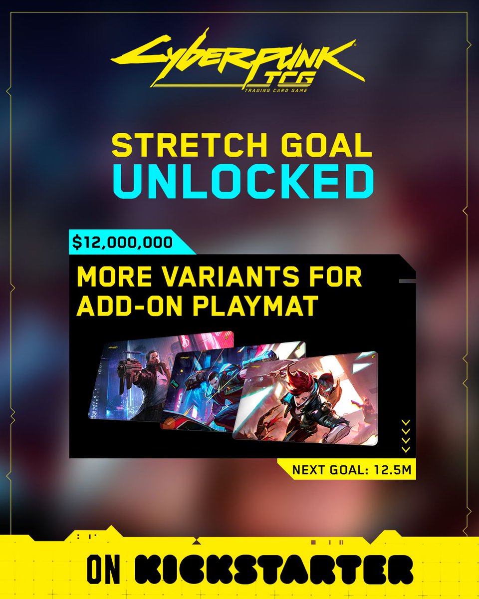 Cyberpunk Trading Card Game tweet media