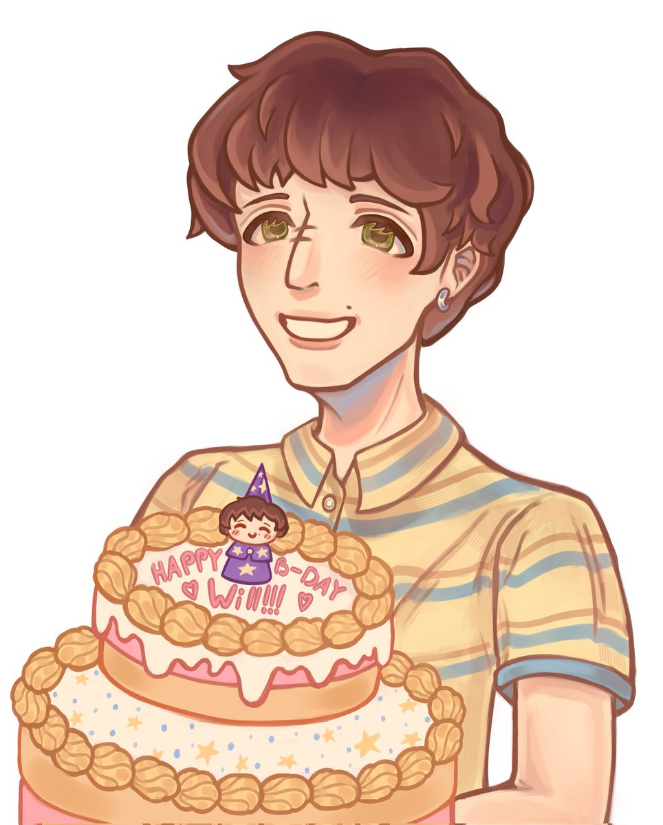 mikameww8998's tweet image. Happy birthday, Will!! 

#willbyers #willbyersbirthday #wiw #art #strangerthings