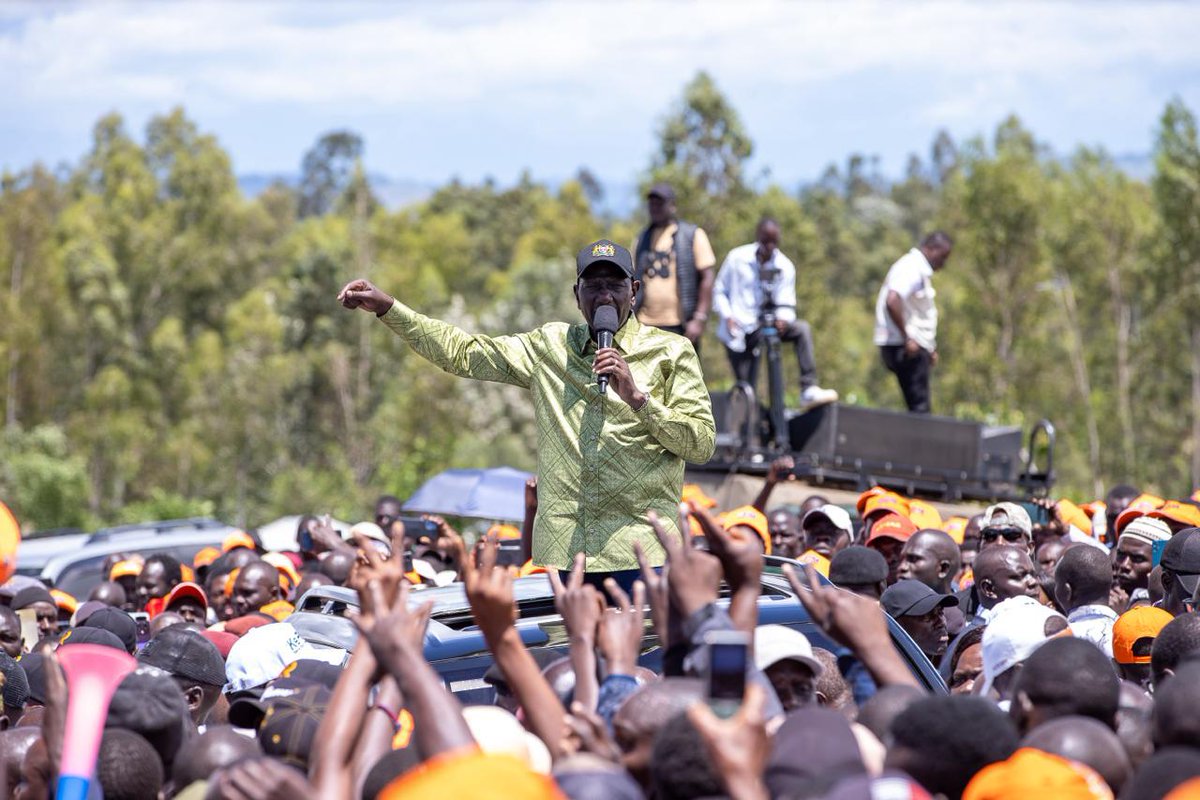 William Samoei Ruto, PhD tweet media