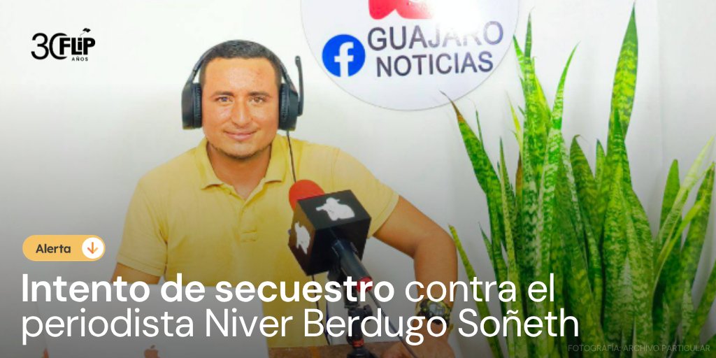 Fundación para la Libertad de Prensa (FLIP) tweet media