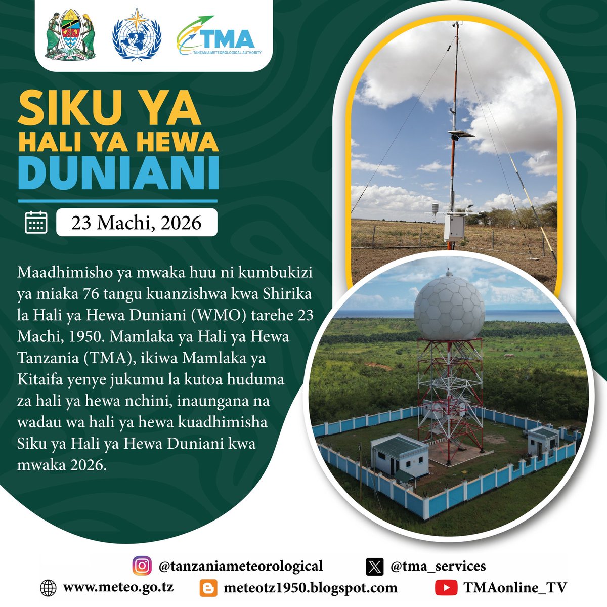 Tanzania Meteorological Authority tweet media