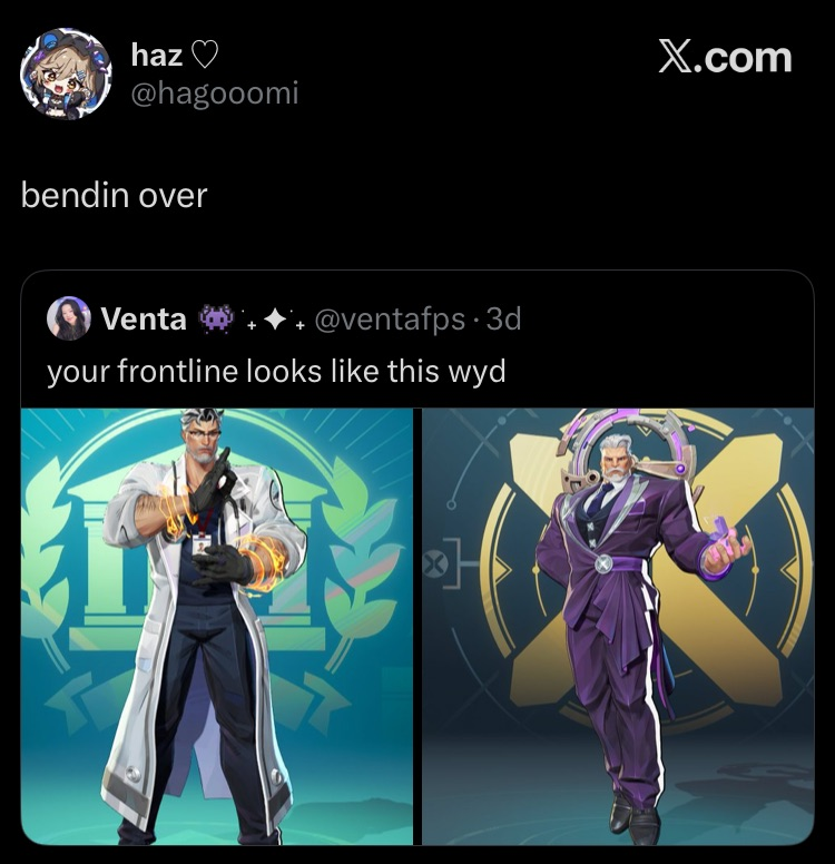 People Down Bad For Marvel Rivals Characters tweet media