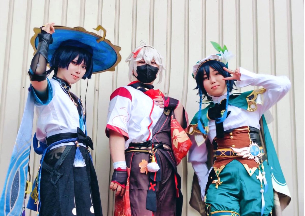 Dq_9o's tweet photo. #コスチャinレオマ
離脱しております！
レイヤー3人とカメラマンのお友達4人で居ました!!!!
超楽しかったです🎶ありがとうございましたｯｯ https://t.co/E9O4W0nBAz