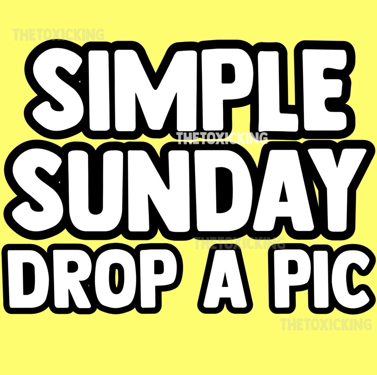 thetoxickingx's tweet photo. Simple Sunday 💛 Check in ⬇️⬇️⬇️ https://t.co/IUGv4Wp2wJ