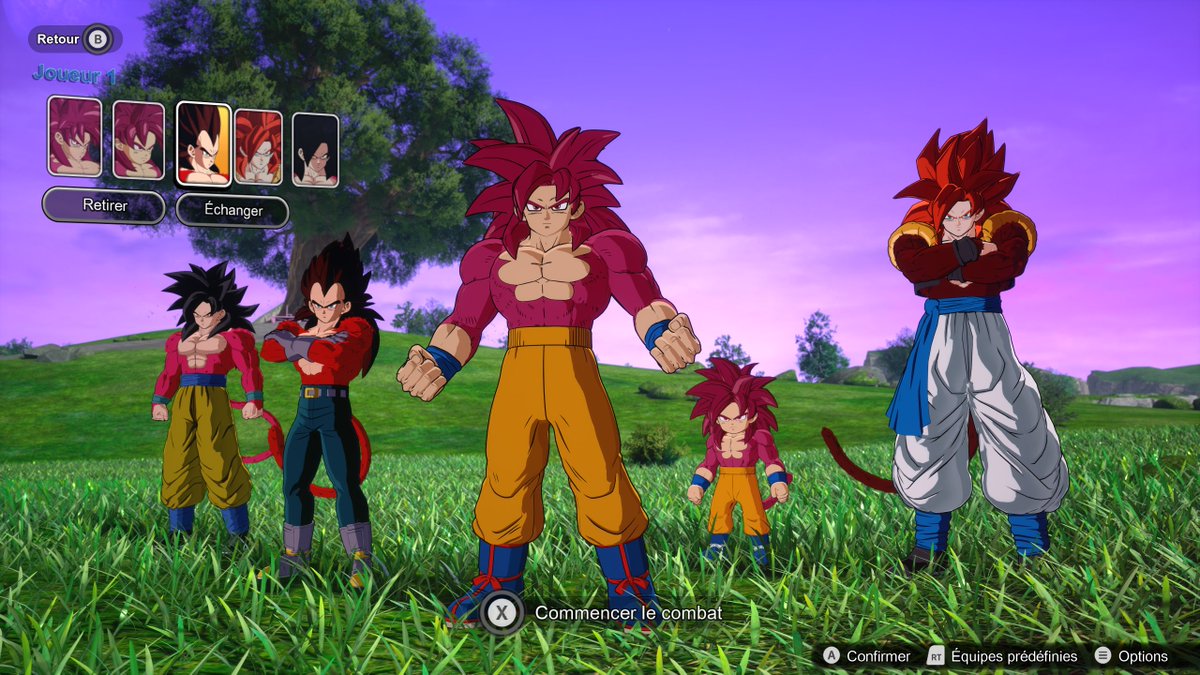 Team puissance de gorille sparking version