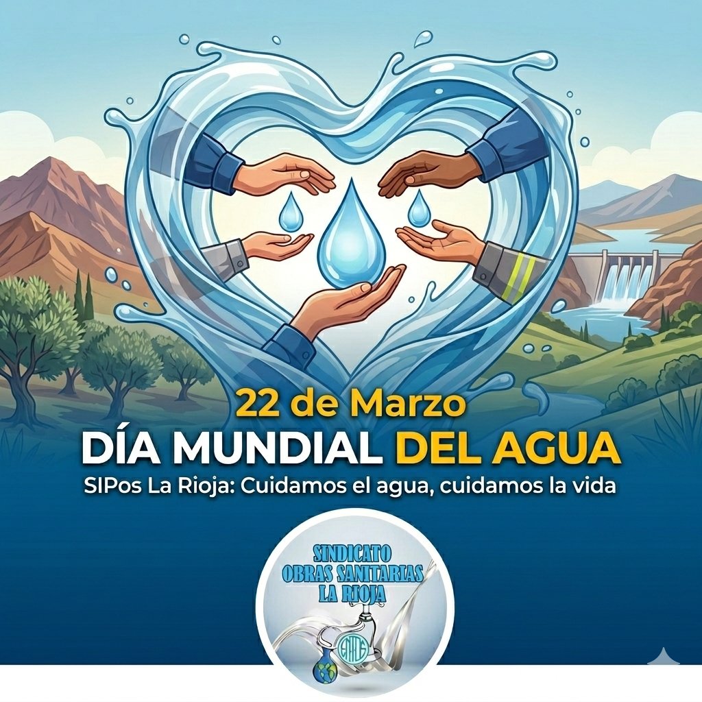 siposlarioja's tweet photo. En La Rioja cada gota cuenta.
El agua es esencial.
Quienes la garantizan, también.
#servicioesencial #SIPOS #DíaMundialDelAgua https://t.co/feTaH4jRRl
