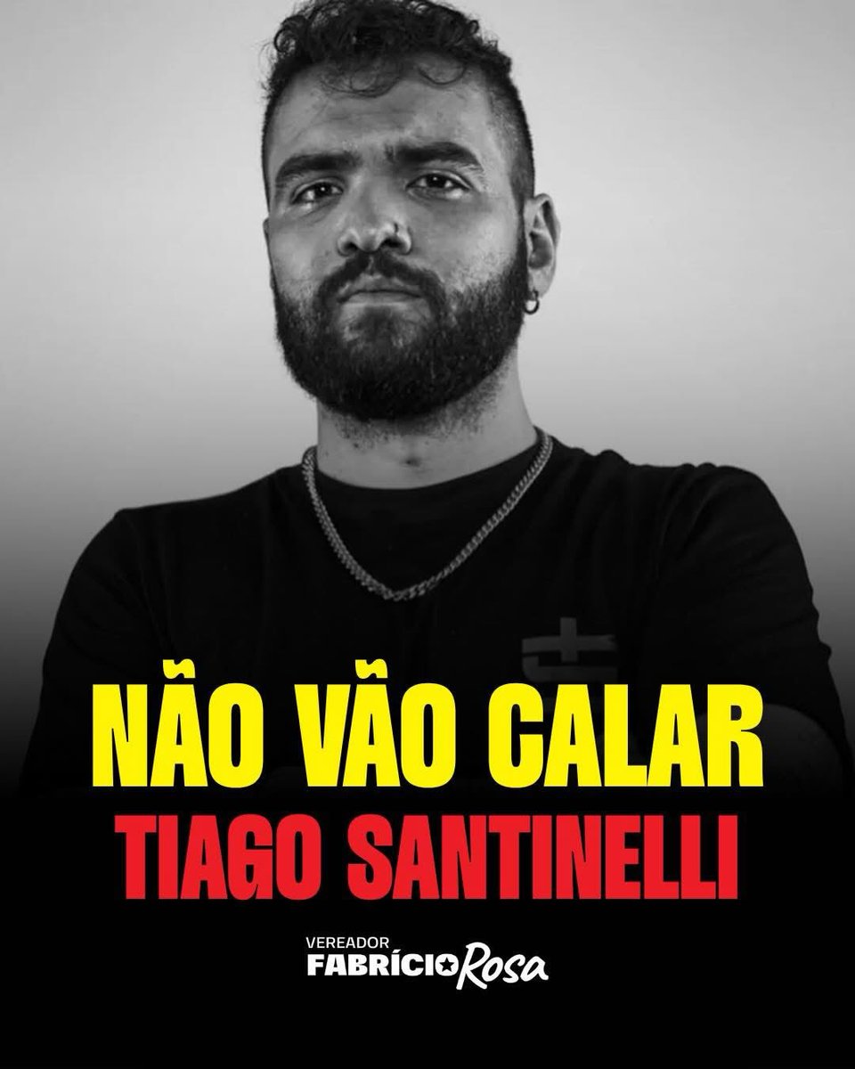 Após ser vítima de intolerância religiosa em BH, onde foi trabalhar, por um grupo de extremista religiosos, ele foi preso pela polícia. 
@Tiago

NÃO SE CALE TIAGO