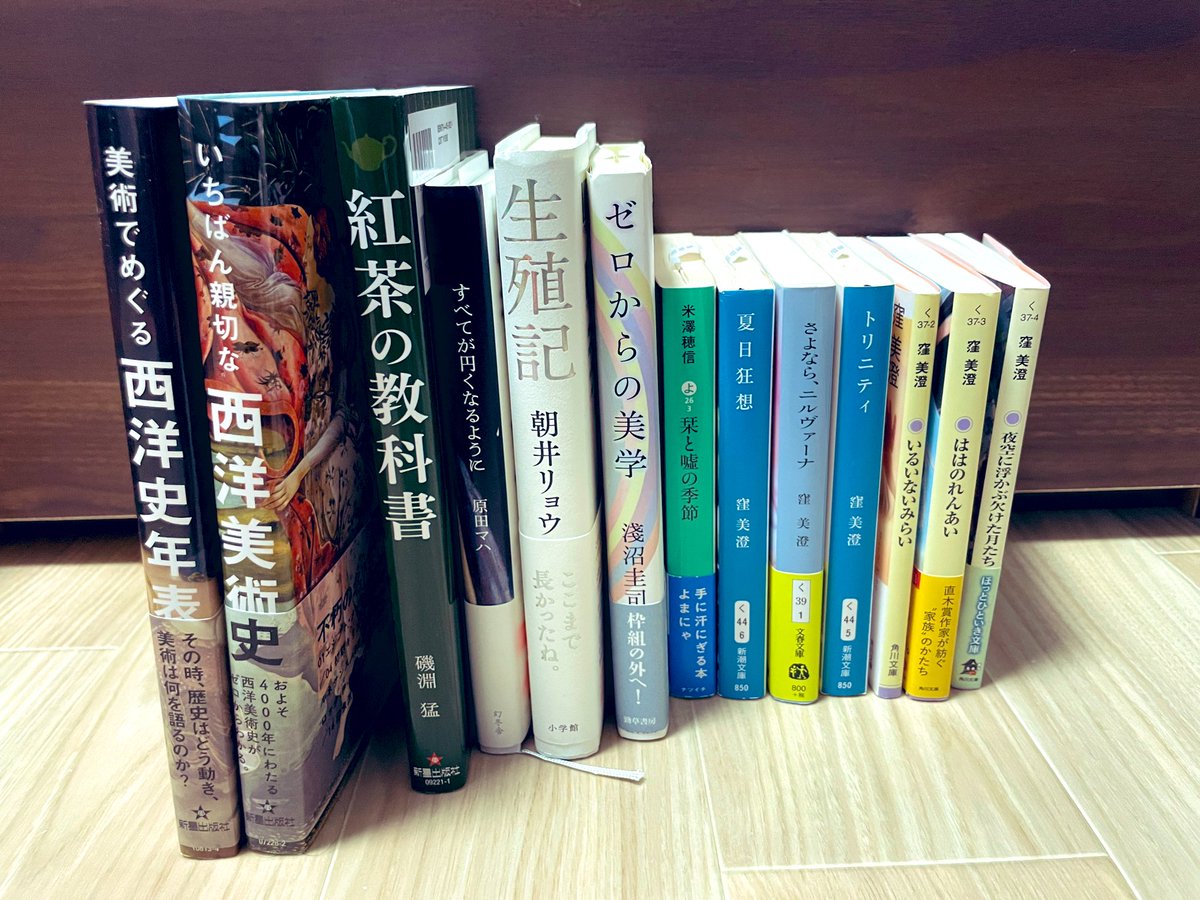 VanDelft1600's tweet photo. またやってしまった…
増え続ける積読…
#積読本
#読書 https://t.co/jBvpNV9V2H