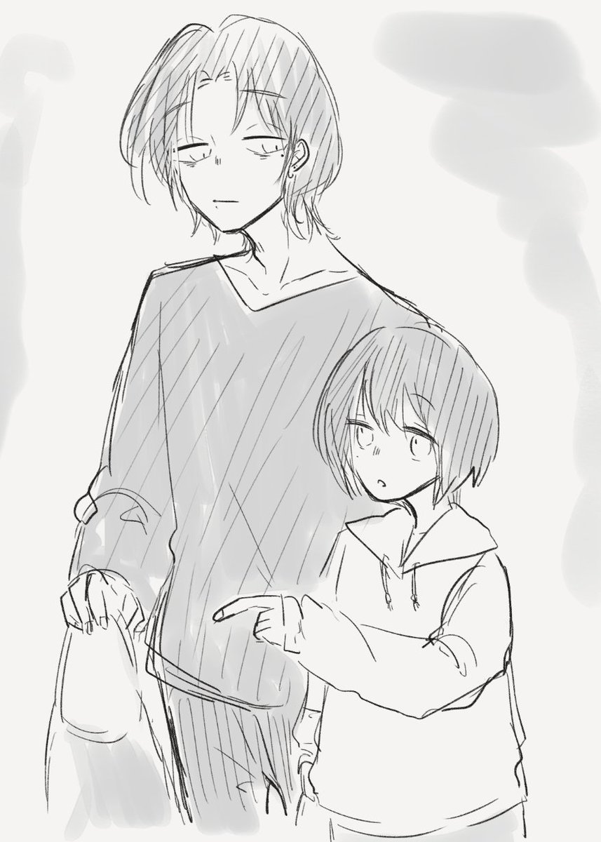 369_sleep's tweet photo. @socrates5_TL 悠太くんちでご飯会する前にスーパーで買い出しの望と希 https://t.co/NWjqH97X7l