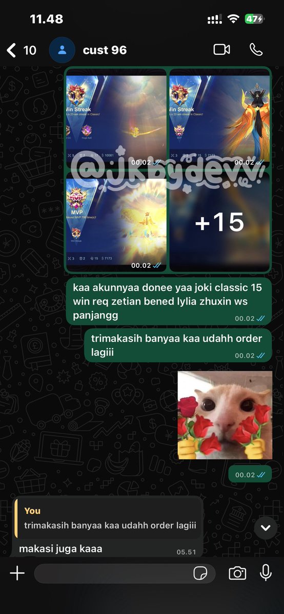 Devv || Joki ML & Topup Games tweet media