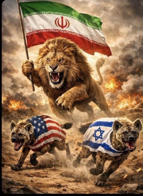 <a href="/aljmhwryt44796/">الموجز الإيراني 🇮🇷</a> Sim...

O Irã não pode dar folga a esse Estado Terrorista de Israel. Tem que ataca-los até a destruição total. Eles não tiveram piedade e nem o mínimo de Civilidade, quando cometeram o Genocídio contra os Palestinos de Gaza. Israel é demoníaco.

Que Deus abençoe o Irã, e lhe