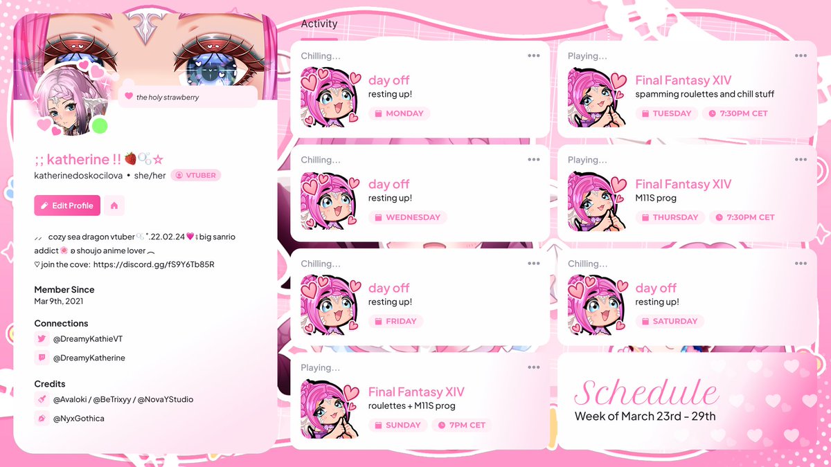 ;; katherine !! 🍓🫧 ☆༄ miku expo EU 2026 tweet media