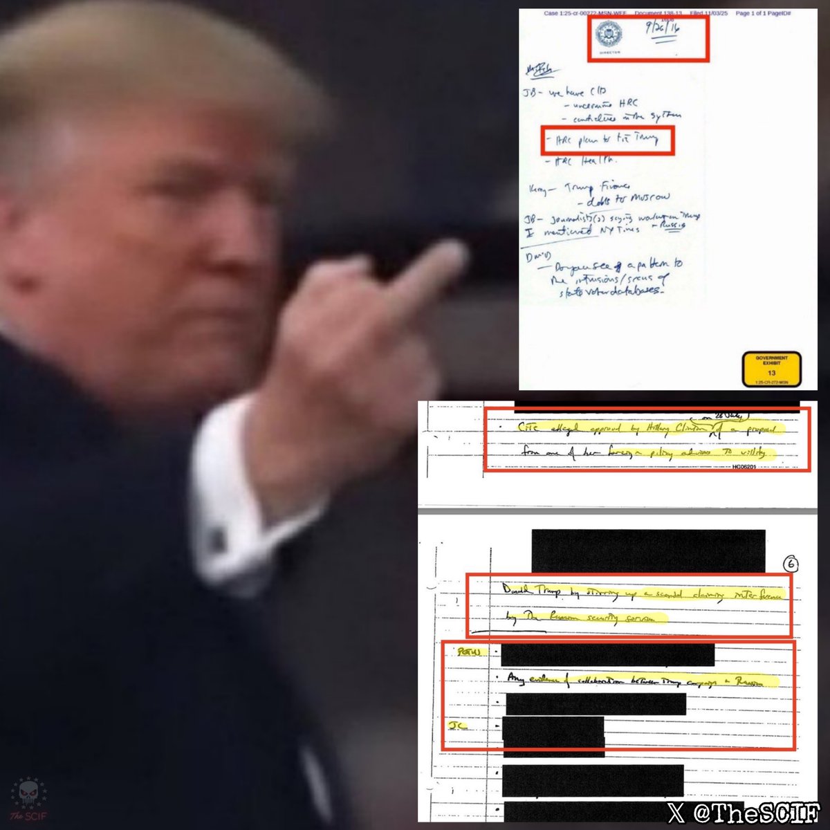 The SCIF tweet media