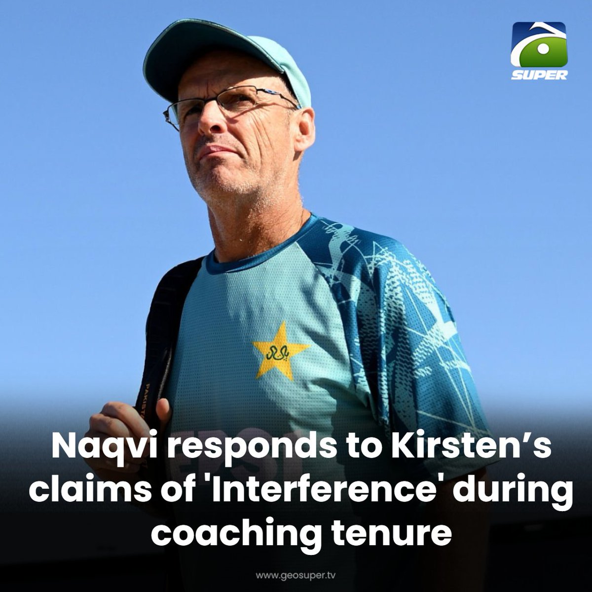 geosupertv's tweet image. Naqvi hits back at Kirsten interference claims! 😲💥

Read More: geosuper.tv/latest/54490-m…

#pakistancricket #mohsinnaqvi #PCB #GaryKirsten
