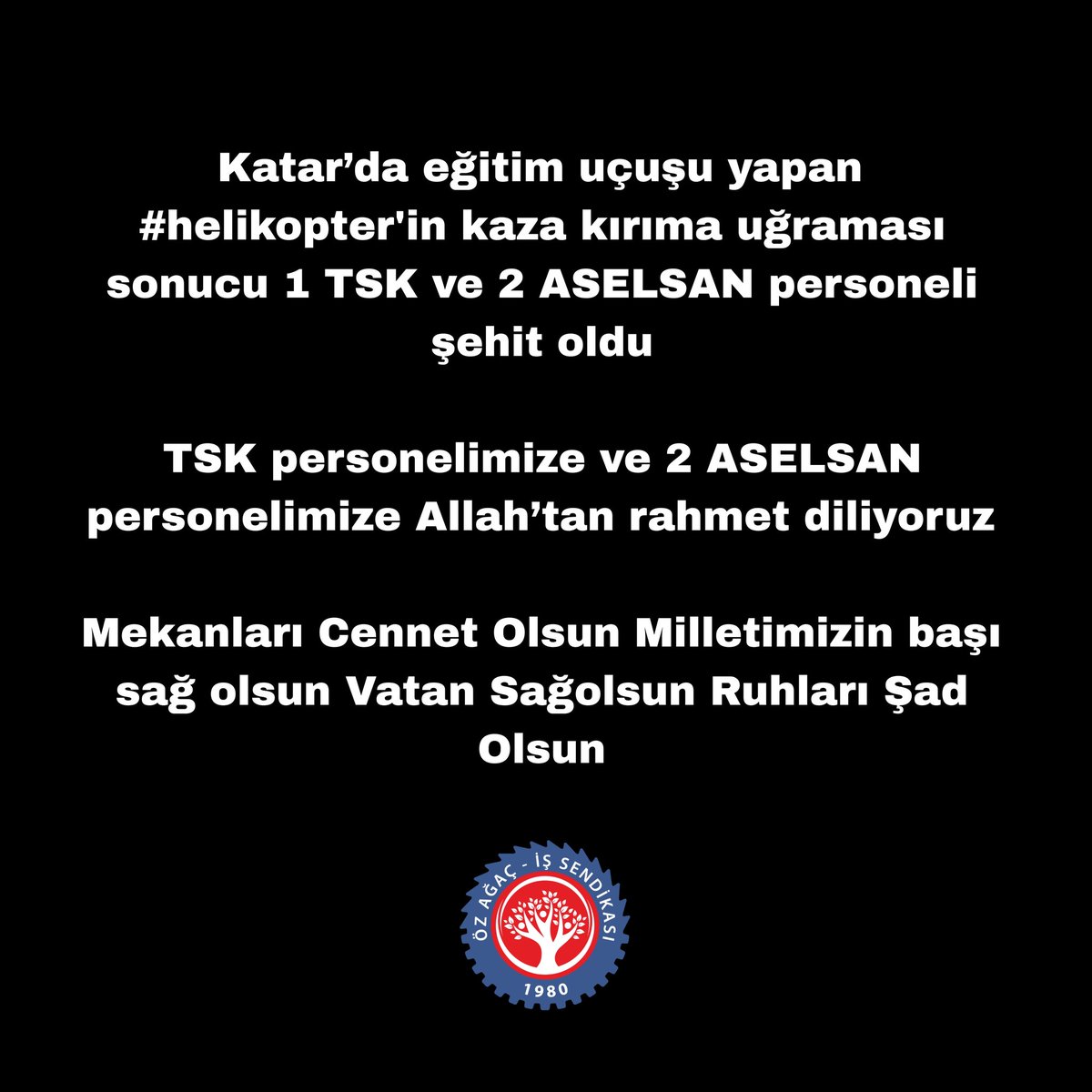 ÖZ AĞAÇ-İŞ SENDİKASI (@ozagacissendika) on Twitter photo 
