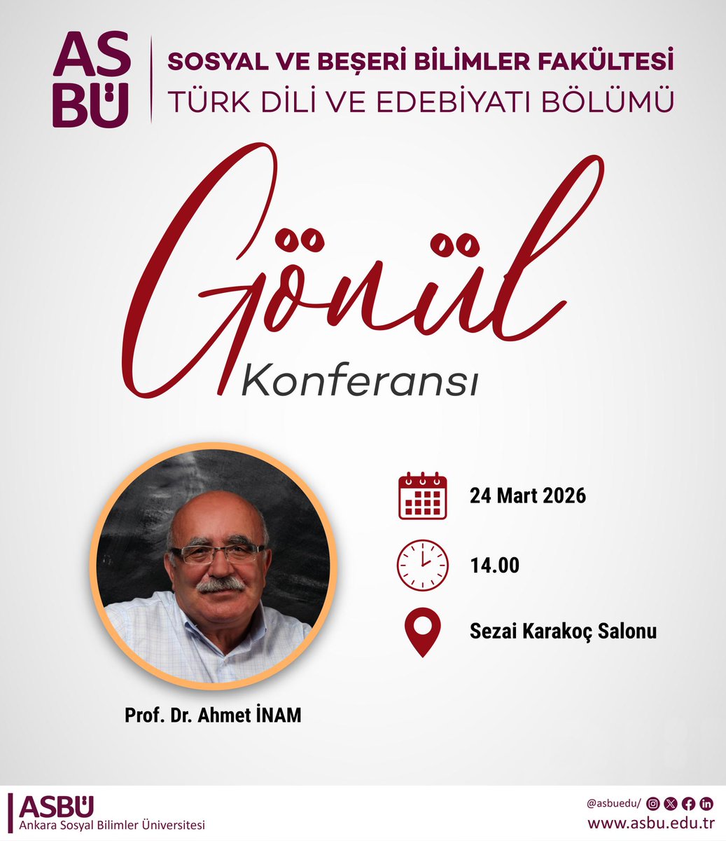 ASBÜ Türk Dili ve Edebiyatı tweet media