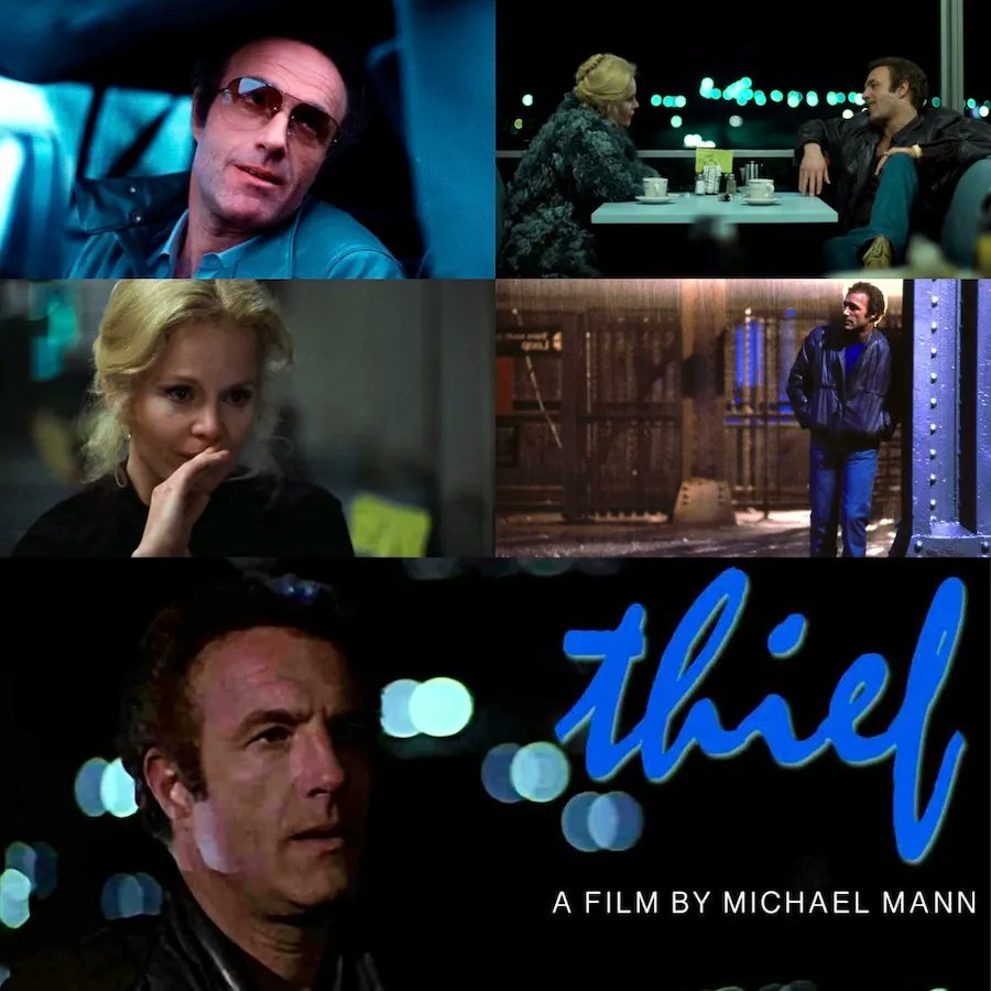 Thief (1981) Directed by Michael Mann stars With James Caan, Tuesday Weld and Jim Belushi.