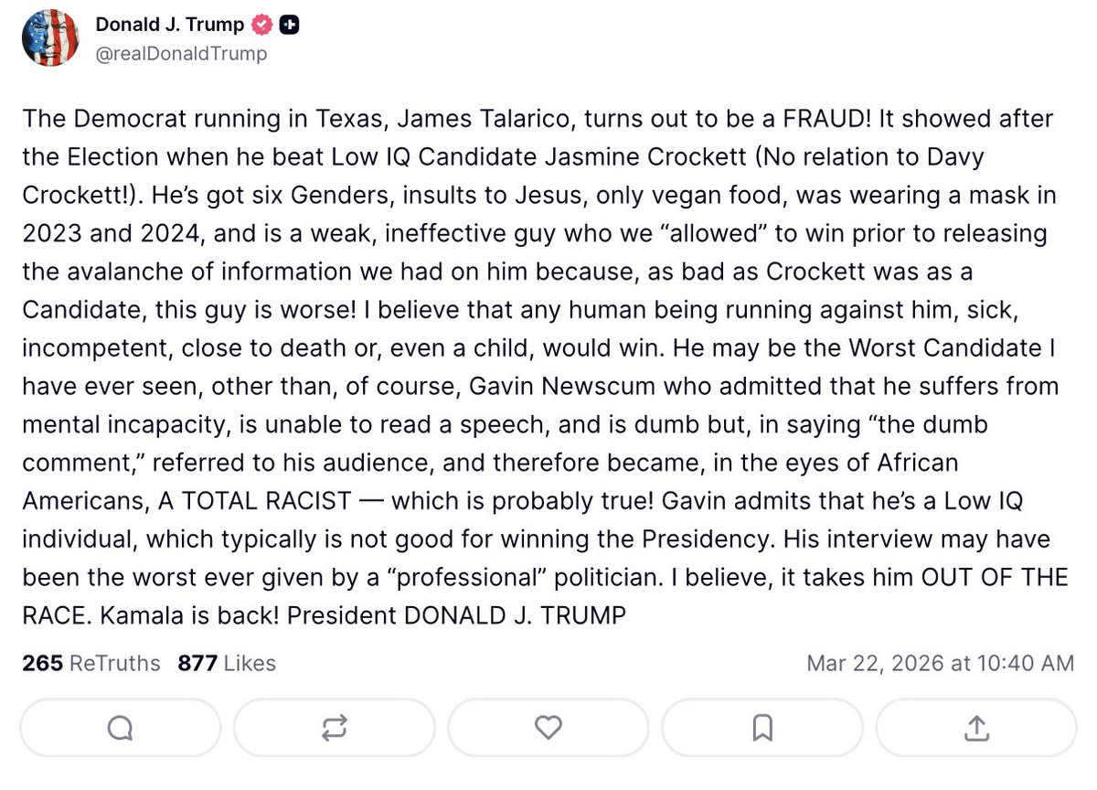 Politics & Poll Tracker 📡 tweet media