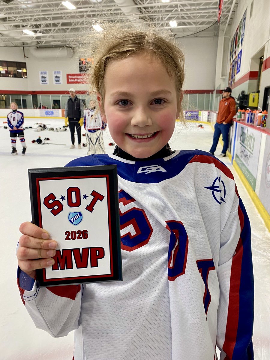 YouthHockeyHub's tweet photo. Stars of Tomorrow
Girls 2016 All-Tournament Team
G - Reagan Mickelson (West)
D - Wren Brazzell (East)
D - Lucy Johnson (West)
F - Emma Song (West)
F - Rowan Mason (East)
F - Lucie Lewicki (West)
Most Valuable Player - Lucie Lewicki (West)
#starsoftomorrow https://t.co/qS0qkMSBFe