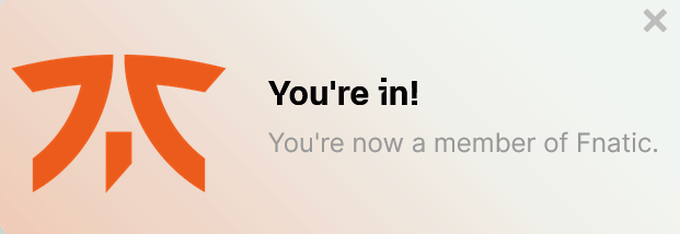 Statics #AlwaysFnatic tweet media