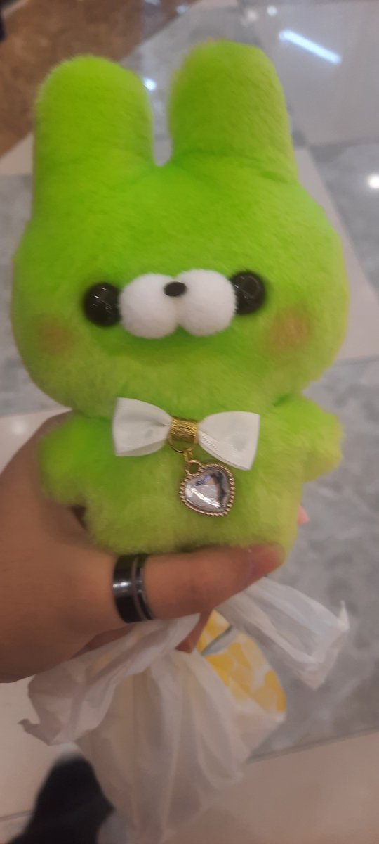 Caught this guy from a claw machine today :3