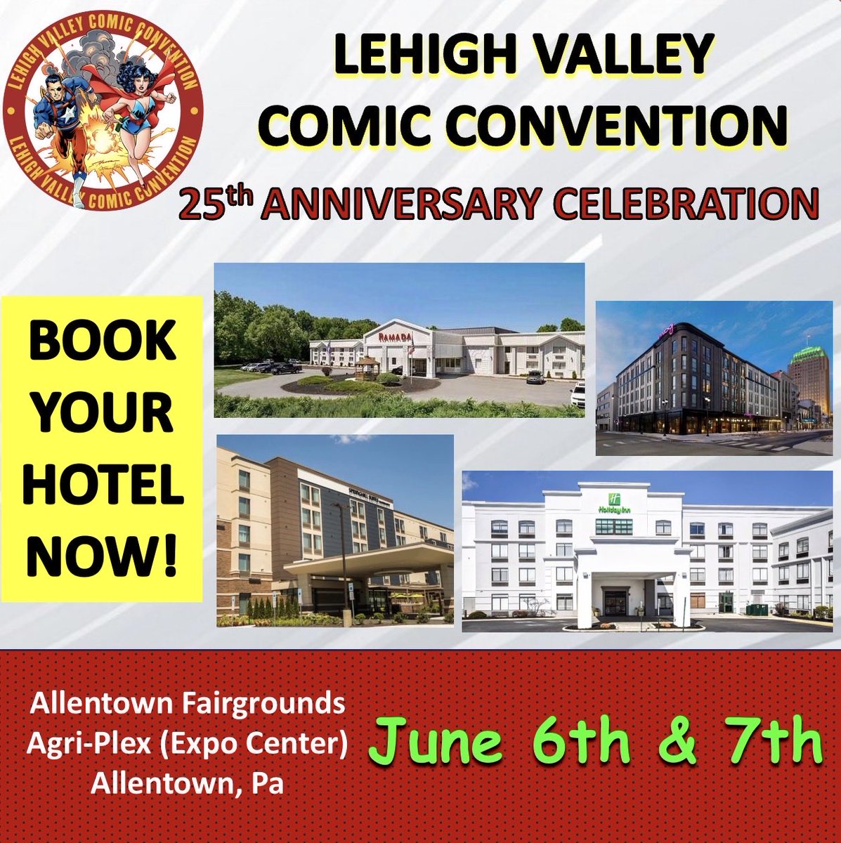Lehigh Valley Comic Convention tweet media