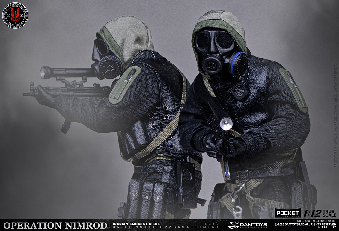 damtoys's tweet photo. DAMTOYS : 1/12 POCKET ELITE SERIES： OPERATION NIMROD 1980 IRANIAN EMBASSY SIEGE 22 SAS CRW
NO.PES012   BARCODE:6979821730011 https://t.co/xLEjOXzgnL