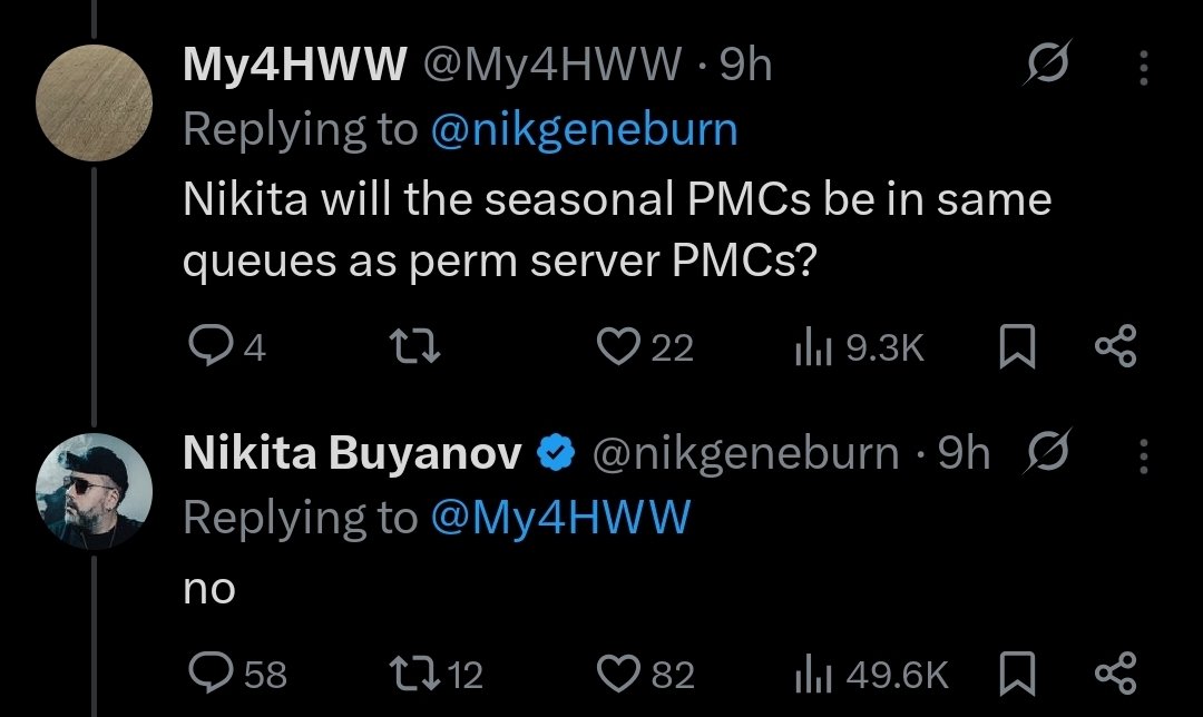 Terrible move unless PVE is abolished and merged.

You cannot divide PVP playerbase again. #tarkov