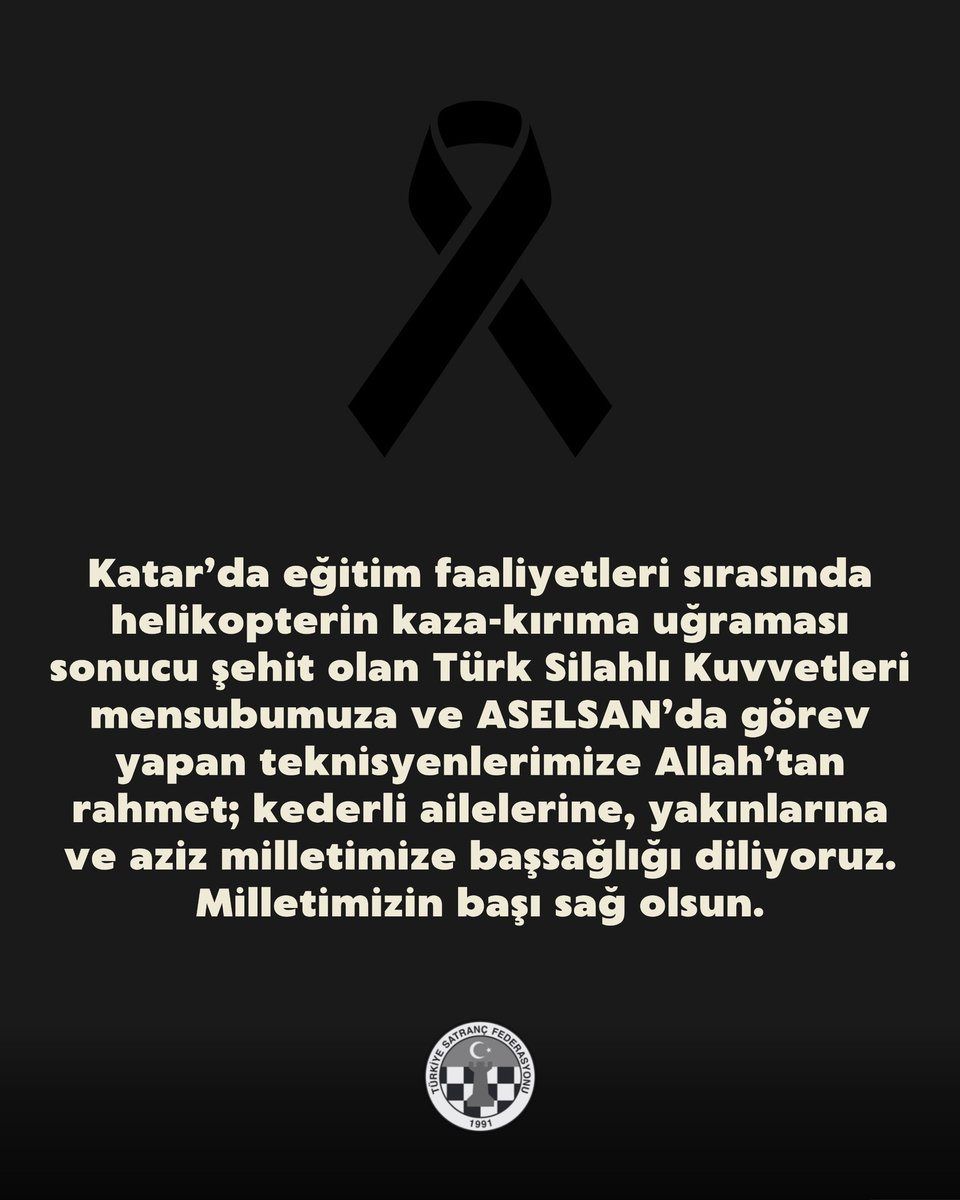 Türkiye Satranç Federasyonu tweet media