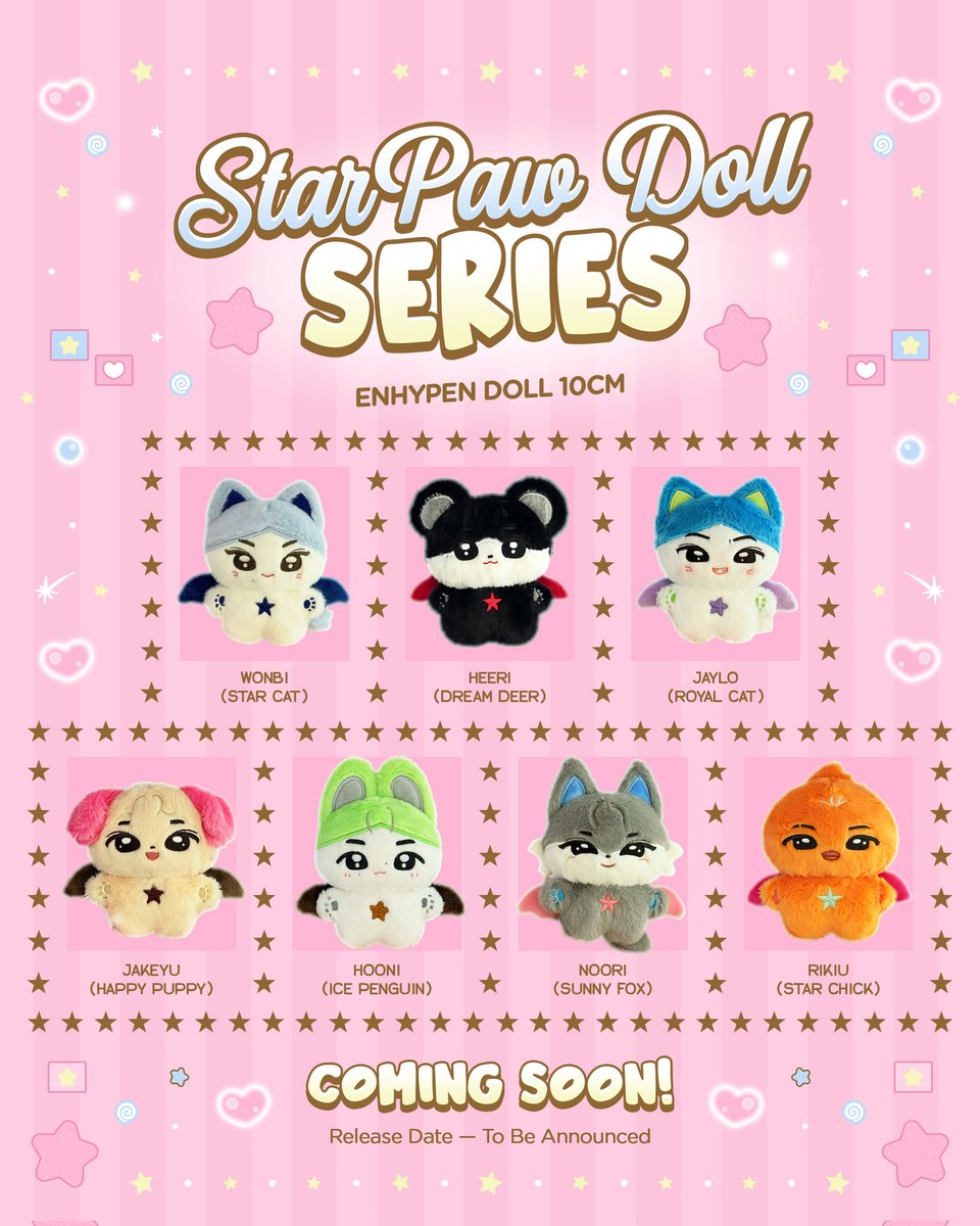 OPEN PRE-ORDER DOLL ENHYPEN tweet media