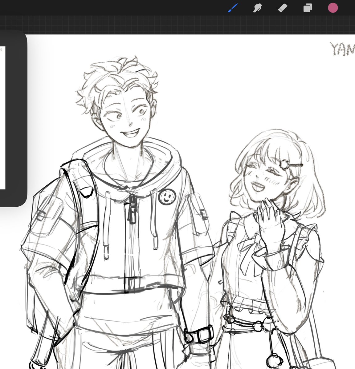 Got tairazuma and yamada x nishi in progress too~