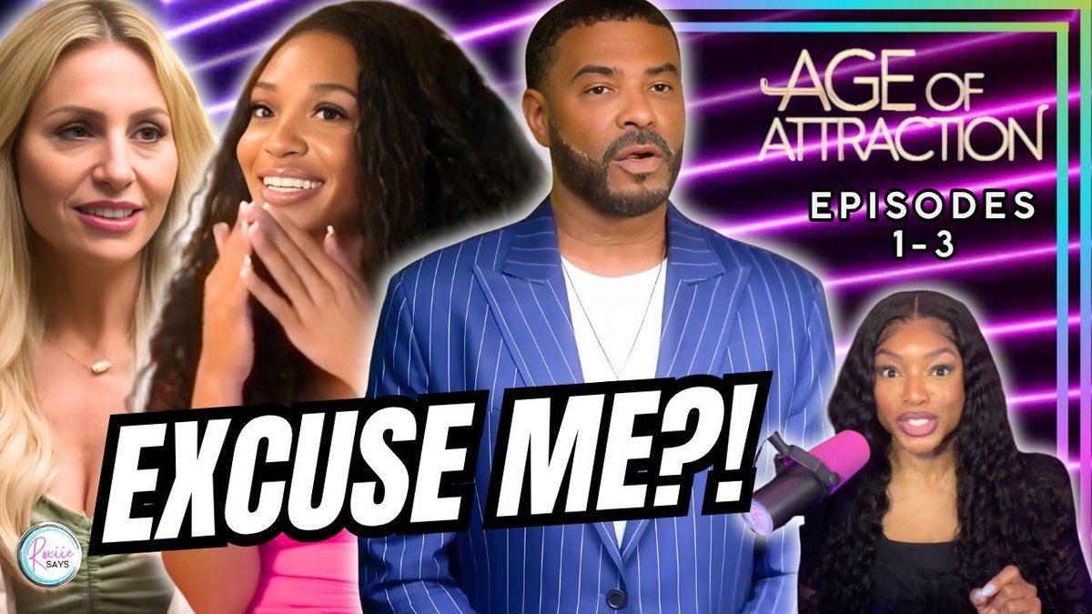 These people are a MESS!! 😳😤 Check out my Age of Attraction Episodes 1-3 Recap &amp; Review!! 🍿🔥🎉 #AgeOfAttraction #Netflix
youtu.be/giAmHU_uL7M