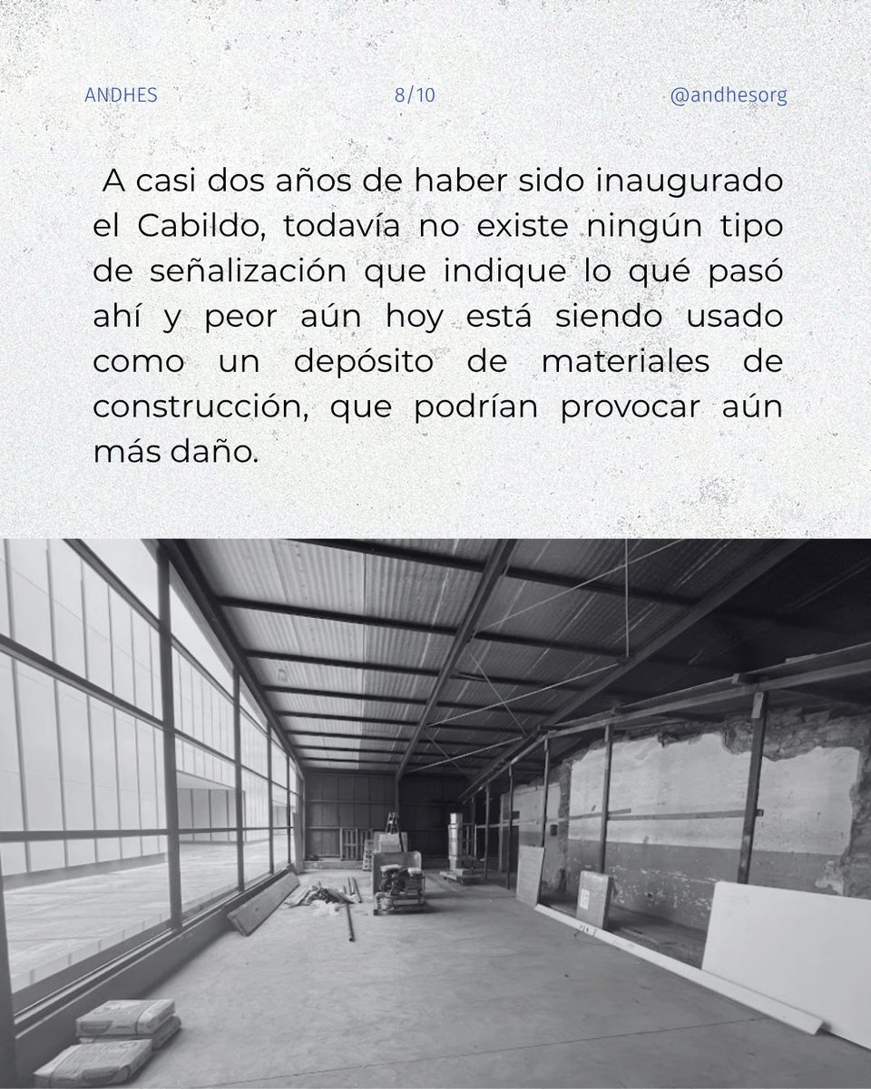 ANDHES Derechos Humanos tweet media