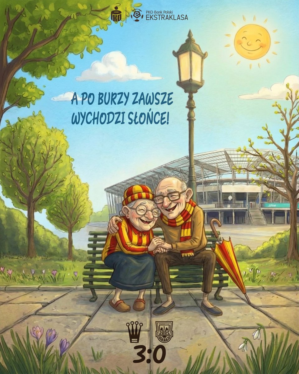 KoronnyLicznik's tweet image. A po burzy zawsze wychodzi słońce... ☀️

Korona Kielce 3:0 Arka Gdynia

#KORARK