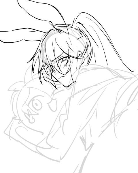 遅れてるけど誕生日祝い描いてる 