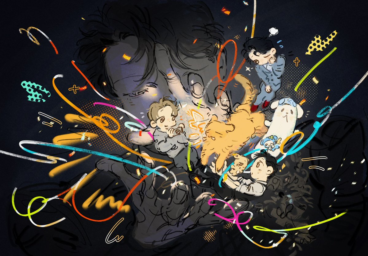 叮咬头皮屑 tweet media