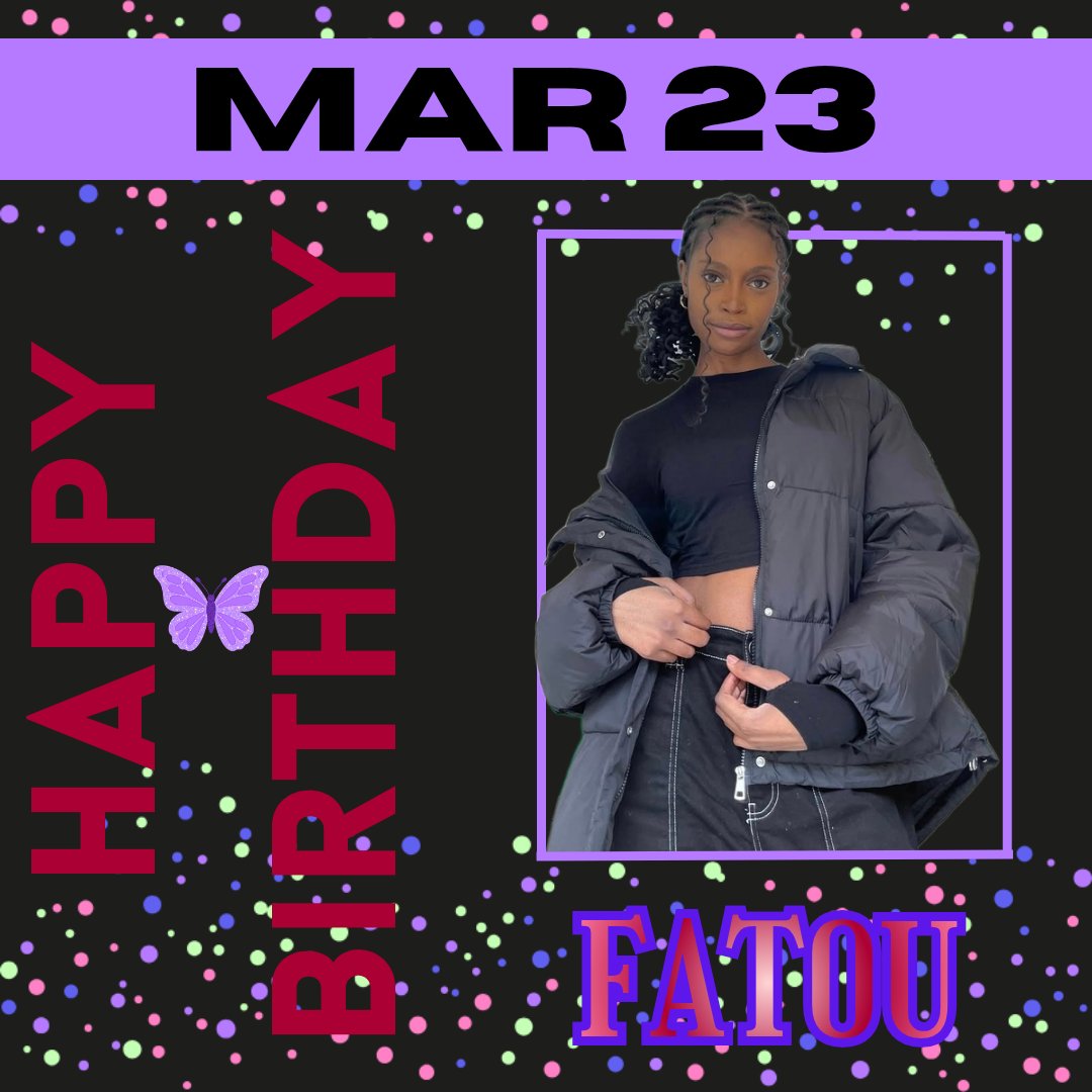 LUMINASherlock's tweet image. 🐯03.23🐯
#HAPPYFATOUDAY Our amazing leader Fatou!!

#BLACKSWAN #블랙스완