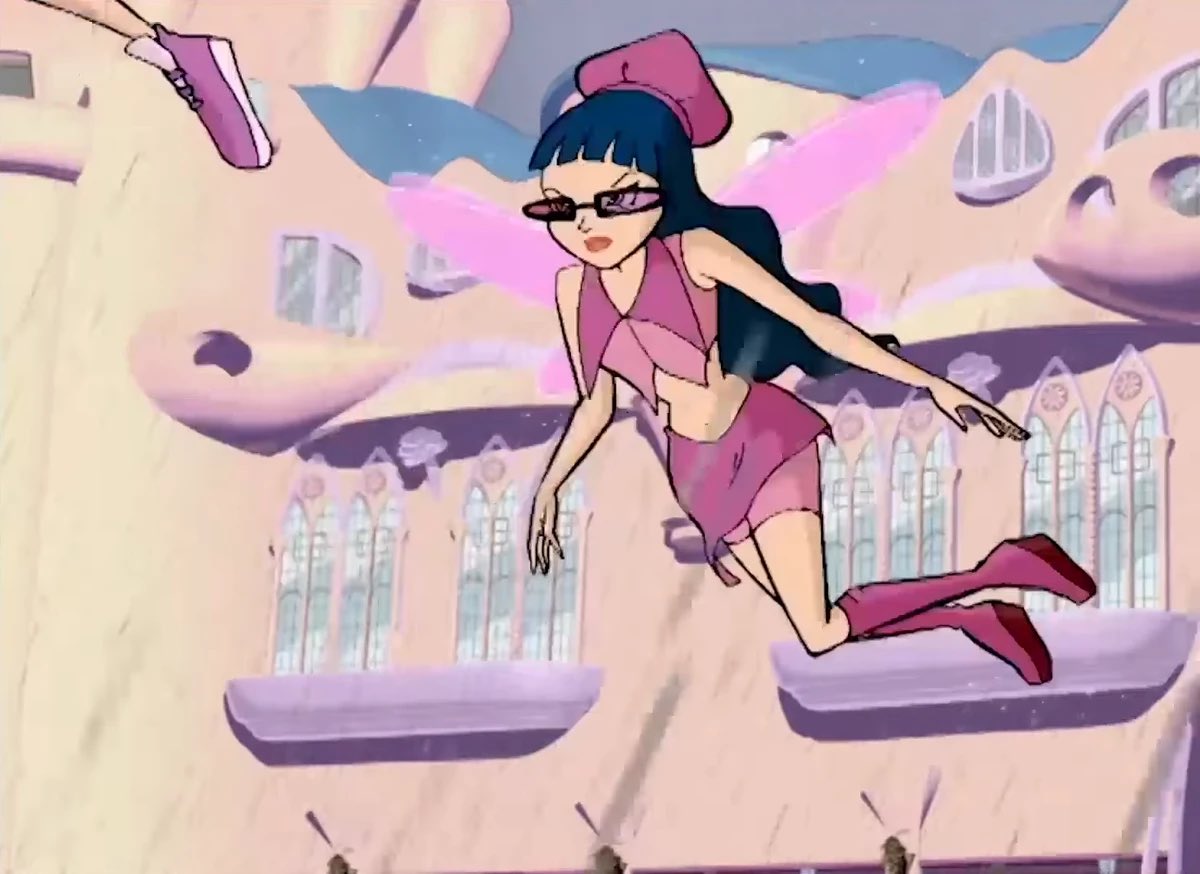 winx side character lore 101: codatorta has a daughter and she is an alfea minor fairy: ortensia, the fairy of mind.