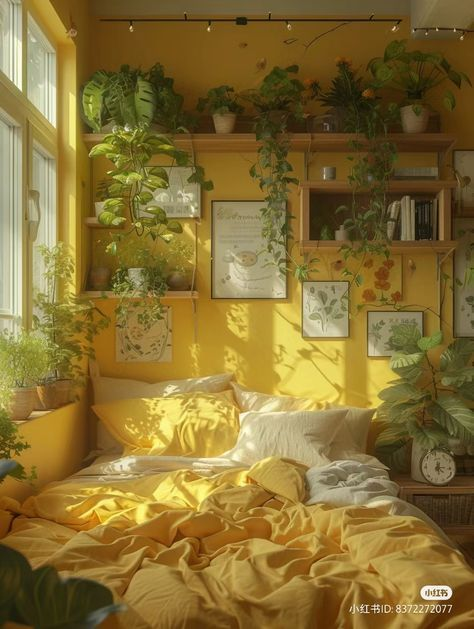 lavieestbelIe's tweet photo. Yellow rooms look so peaceful and aesthetic https://t.co/k8mZ7wUDpz