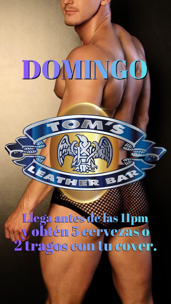 TOM'S Leather Bar tweet media