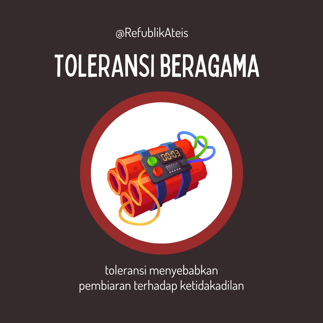Refublik Atheis Indonesia MazU tweet media