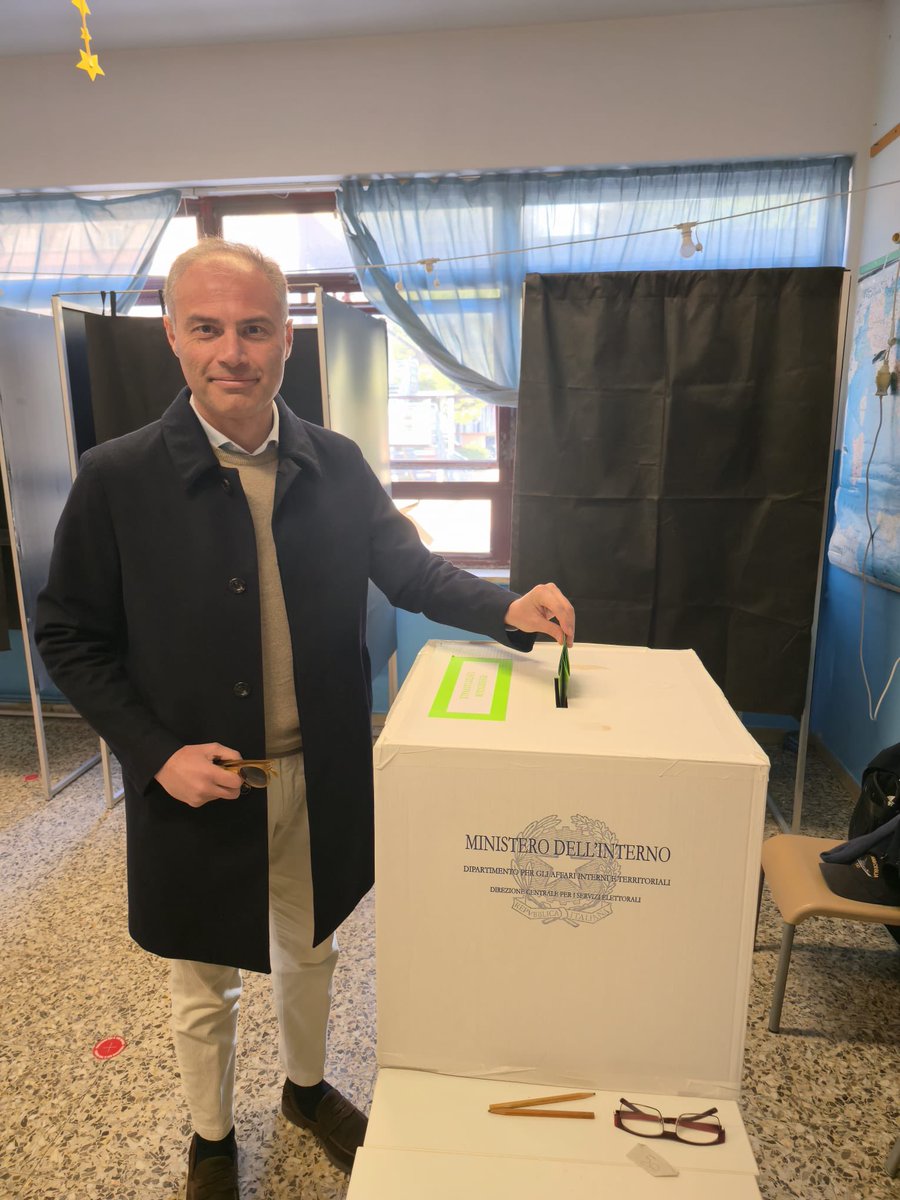 Un voto, una direzione, una visione. Avanti, Italia! 🇮🇹✌🏼
