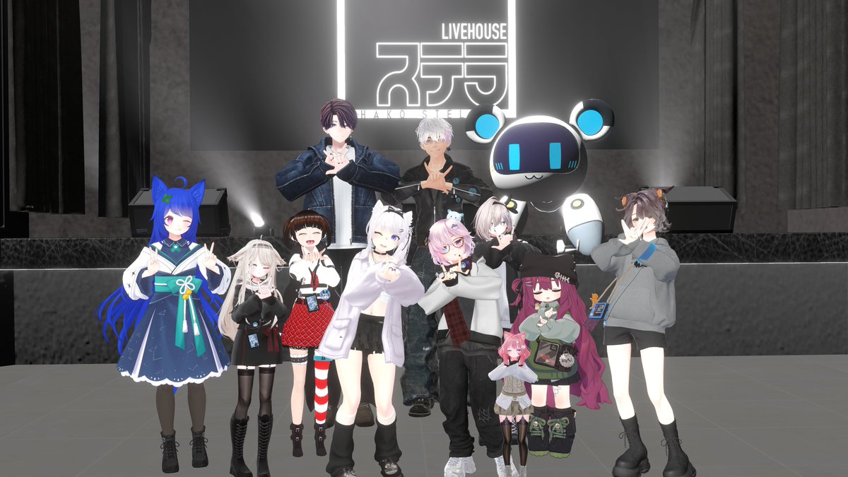 nagyu_dayo's tweet photo. 今日もいっぱい歌って踊って騒いだ！
新曲のMercury聴けたし最高だった！
また次のライブがたのしみだーー！✨
#YSS_VRC 
#口ステラ 
#HakoStella https://t.co/OctfQap5TX