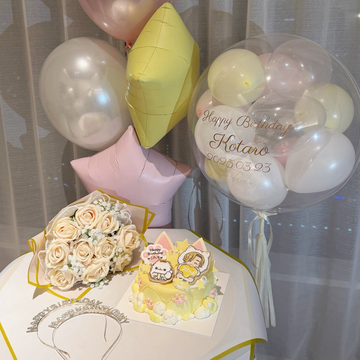 __kotachu's tweet photo. こたろうくん、
22歳の誕生日おめでとうฅ ̳^_  ̫ _^ ̳ฅ✨

これからもずーっとだいすき꒰ ͒⸝⸝ᴗ . ᴗ⸝⸝ ͒꒱♡

#岡﨑彪太郎 #岡﨑彪太郎生誕祭2026 #岡﨑彪太郎誕生祭2026 #岡﨑彪太郎生誕祭 #岡﨑彪太郎誕生祭 #岡﨑彪太郎22歳おめでとう https://t.co/CvNrSfxgP4