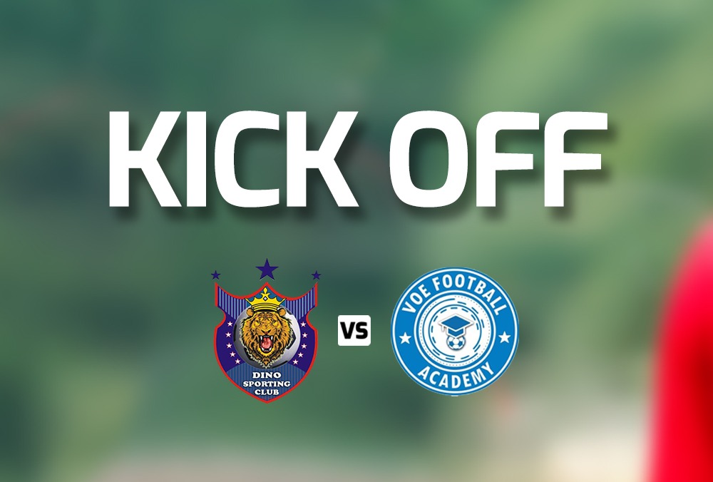 01' We are underway

Dino sc 0-0 VOE fa

#dareformore #DSCVOE #TCCLeague26