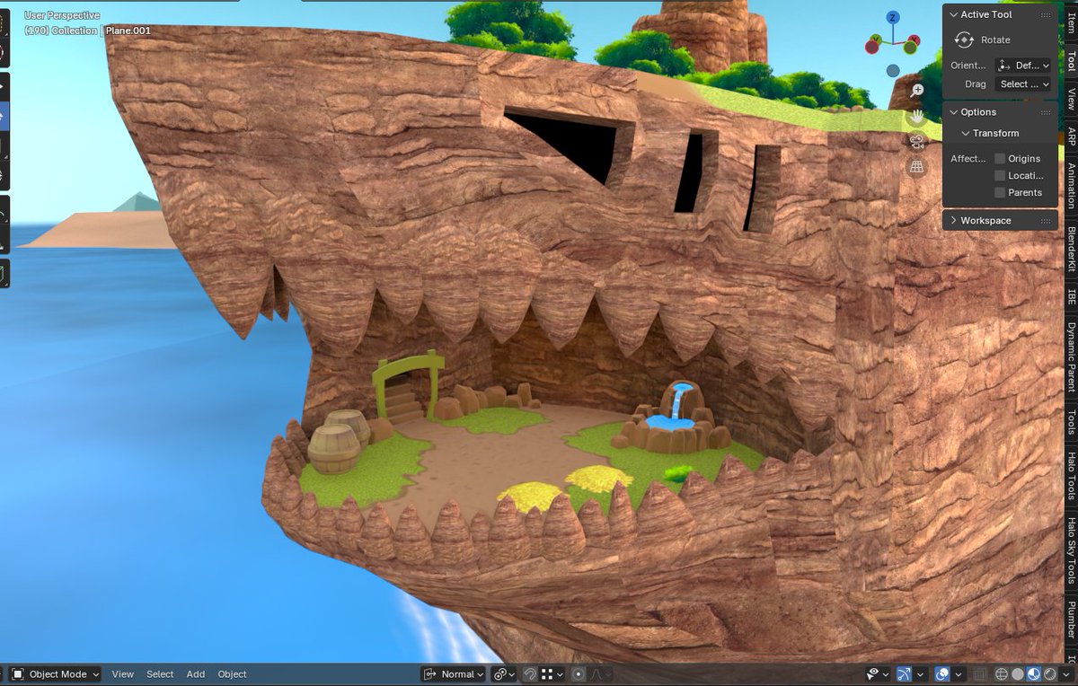 coolslayer5's tweet photo. I made a small render before but I'm curious how many would like to see a 3d rendition of the whole hub area from the pokemon explorer games.
I'm close to done with only needing to touch up the town add some foliage to the shark home and model the beach
#pokemon #pmd https://t.co/sxd5jifiWd
